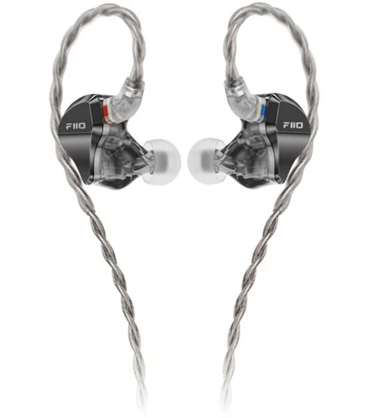 Гарнитура внутриканальные Fiio JH5 0.78м черный проводные крепление за ухом (80003493)
