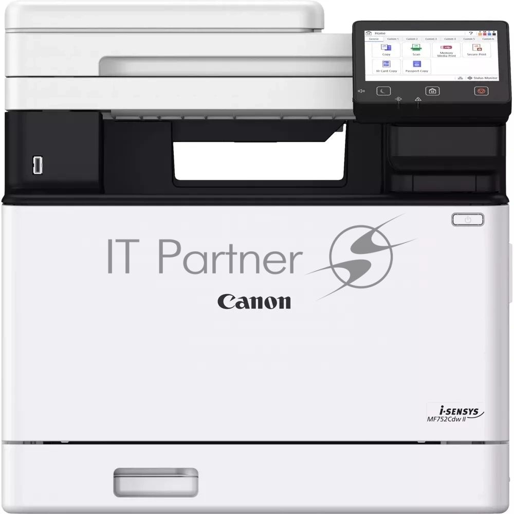 МФУ лазерное CANON i-SENSYS MF752Cdw II (цветной, A4, принтер/сканер/копир, 1200dpi, 33ppm, 1+4Gb, DАDF50, Duplex, WiFi, Lan, USB) (7185C013)