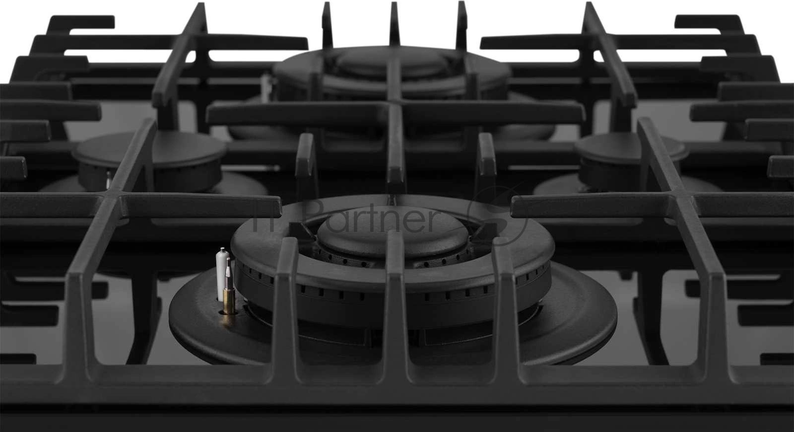 Газовая варочная панель Weissgauff HGG 642 BGH Double Wok Timer