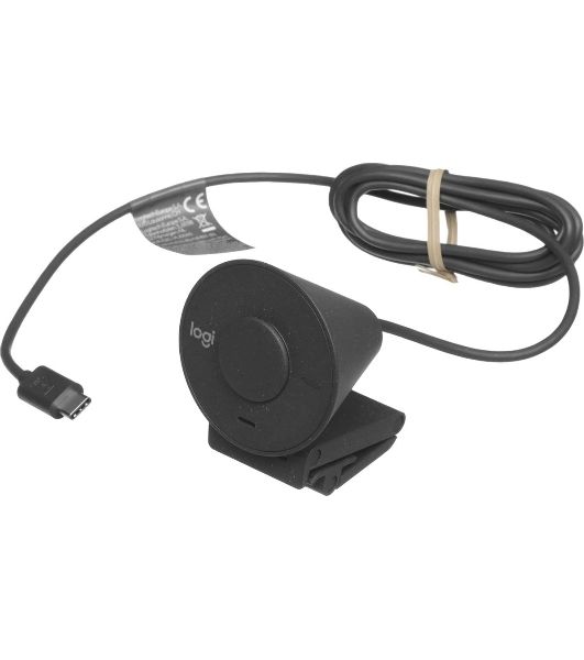 Веб-камера Logitech Brio 300 1920x1080, 30 кадр/с, USB Type-C, микрофон (шумоподавление), автоматическая фокусировка, автоосвещение, универсальное крепление