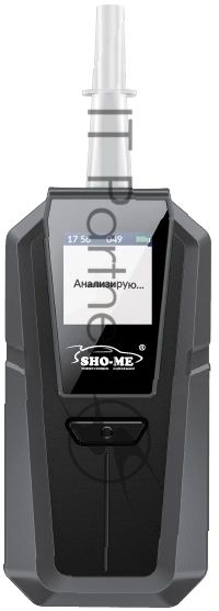 Алкотестер Sho-Me ALT-2000 электрохимический черный