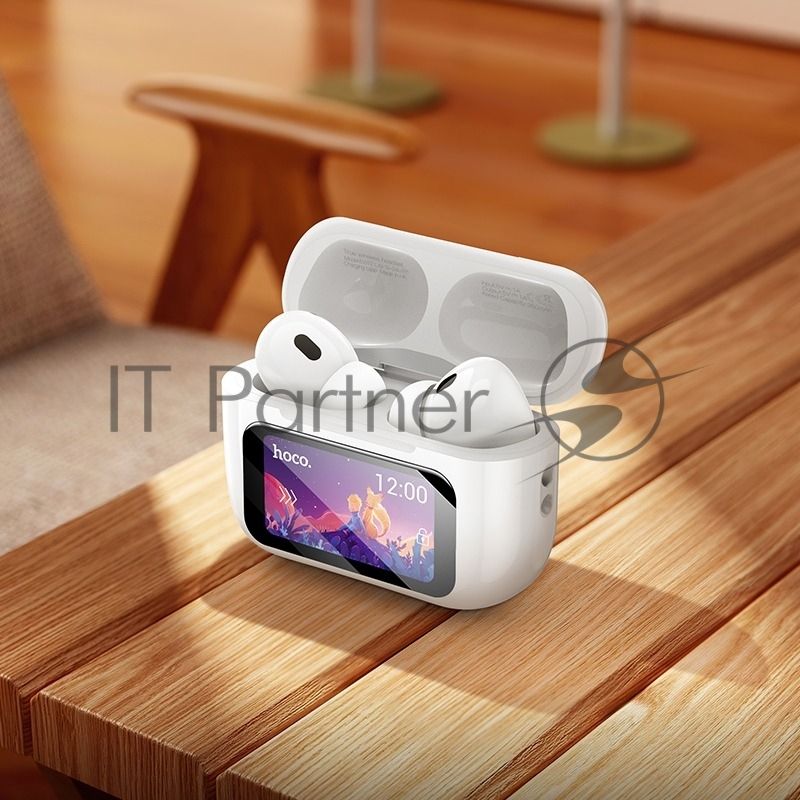 Наушники TWS Hoco EW72 Lite белый, внутриканальные, Bluetooth, до 4 ч.