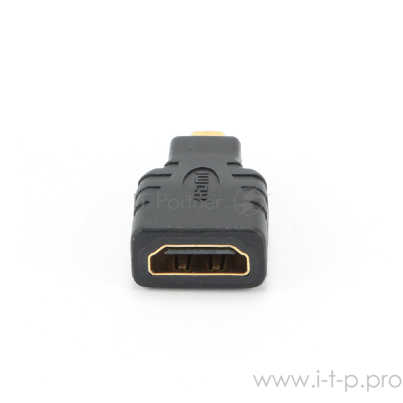 Переходник Gembird Переходник HDMI-microHDMI 19F/19M, золотые разъемы, пакет