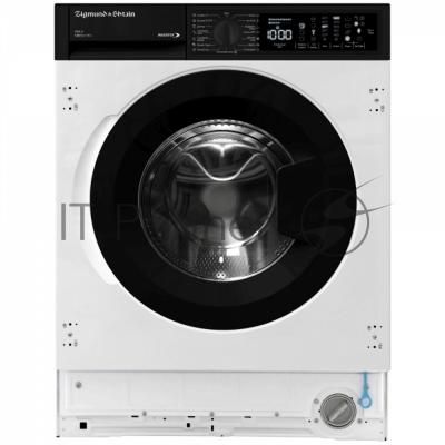 Встраиваемая стиральная машина Zigmund & Shtain BWM 04 белый, загрузка фронтальная 8 кг, 1400 об/мин, класс: A+++
