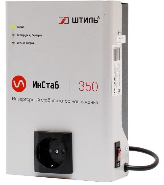 Стабилизатор напряжения Штиль ИнСтаб IS350 300Вт 350ВА белый