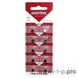 Батарейка Smartbuy AG0-10B (200/2000)  (SBBB-AG0-10B) (10 шт. в уп-ке)
