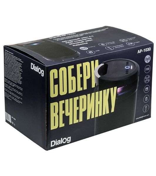 Портативная аудиосистема DIALOG AP-1030