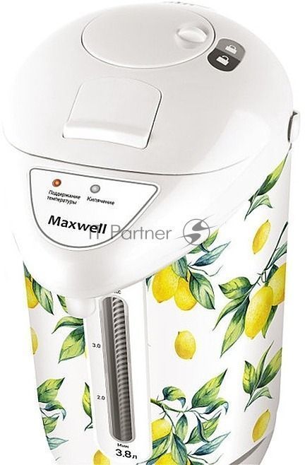 Термопот Maxwell MW-1756, белый/рисунок