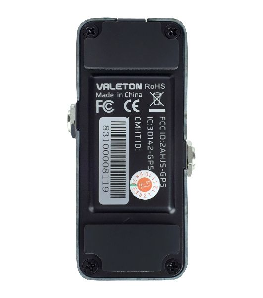 Компактный процессор эффектов Valeton GP-5 100+ эффектов, до 9 эффектов одновременно, поддержка IR импульсов гитарных кабинетов, возможность подключения к приложению на смартфоне, USB выход для подключения к ПК, поддержка Bluetooth для подключения внеш