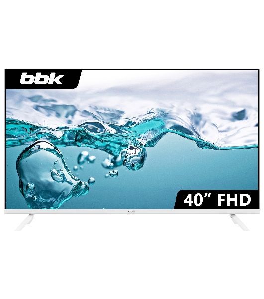 Телевизор BBK 40" 40LEM-1045/FTS2C белый DLED FHD 60Hz