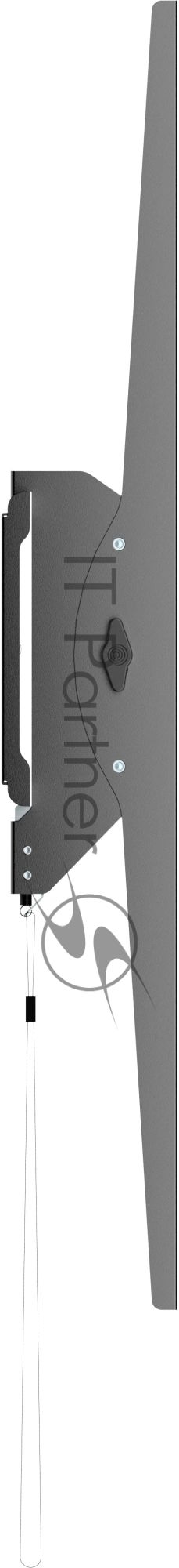 Кронштейн для телевизора Ultramounts UM850T черный 43"-100" макс.75кг настенный наклон