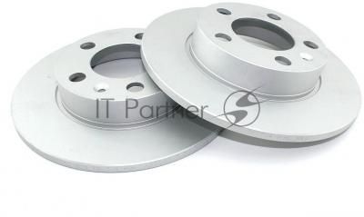 Диск тормозной LPR A1441P для Audi A3, Skoda Rapid, Fabia, Volkswagen Golf IV, Bora, Polo 1J0615601