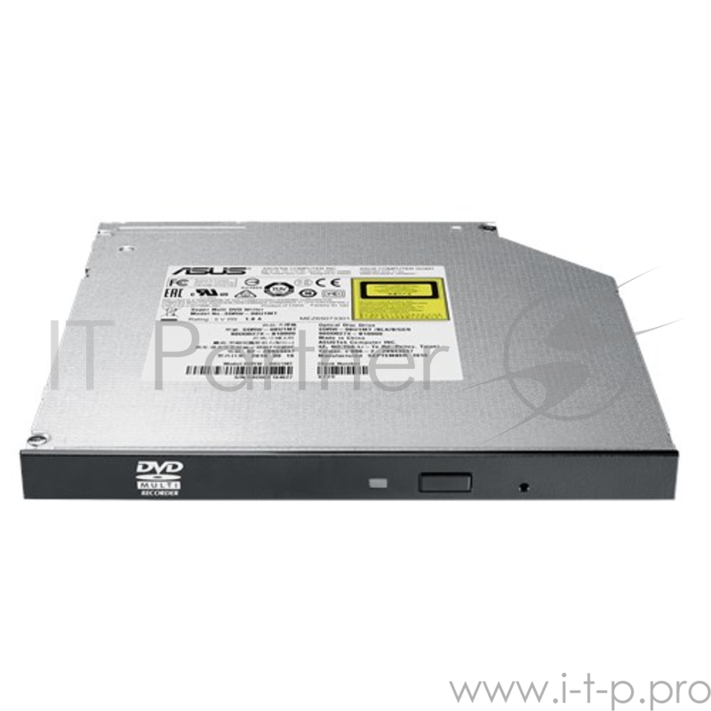 Оптический привод ASUS SDRW-08U1MT/BLK/B/GEN bulk, dvd-rw, internal, slim ; 90DD027X-B10000