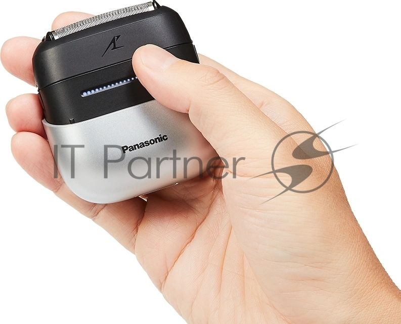 Бритва электрическая сетчатая Panasonic ES-CM3BKS521 реж.эл.:1 питан.:аккум. серебристый/черный