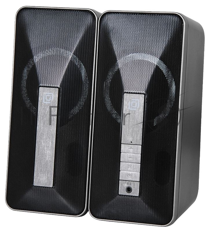 Портативная колонка Oklick OK-130 2.0 черный BT