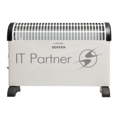 Конвектор Zerten ZKP-20 белый, 2000 Вт, 25 м2, термостат