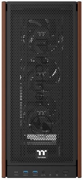 Корпус Thermaltake S370 WS, Midi-Tower, чёрный, 4 x 120 мм