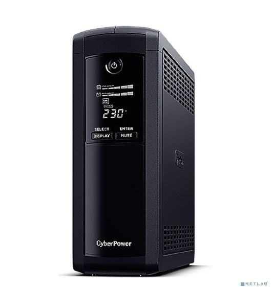Источник бесперебойного питания CyberPower VP1200EILCD/1200 ВА/720 Вт/USB/RS-232/RJ-11/RJ-45/8xIEC 320 C13 (компьютерный)