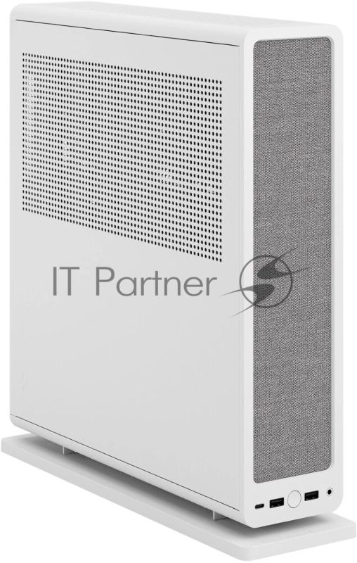 Компьютерный корпус без блока питания Fractal Design Ridge, 2x140mm, 2xUSB-A 3.2 + 1xUSB 3.2 Type-C, SFX PSU Support, mITX White