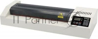 Ламинатор Office Kit L3350 A3 2х250 (пленка 60-250мкм) 60 см/мин, 4 вала, холодн.лам., лам.фото, реверс, метал.корпус, цифровая регулировка t