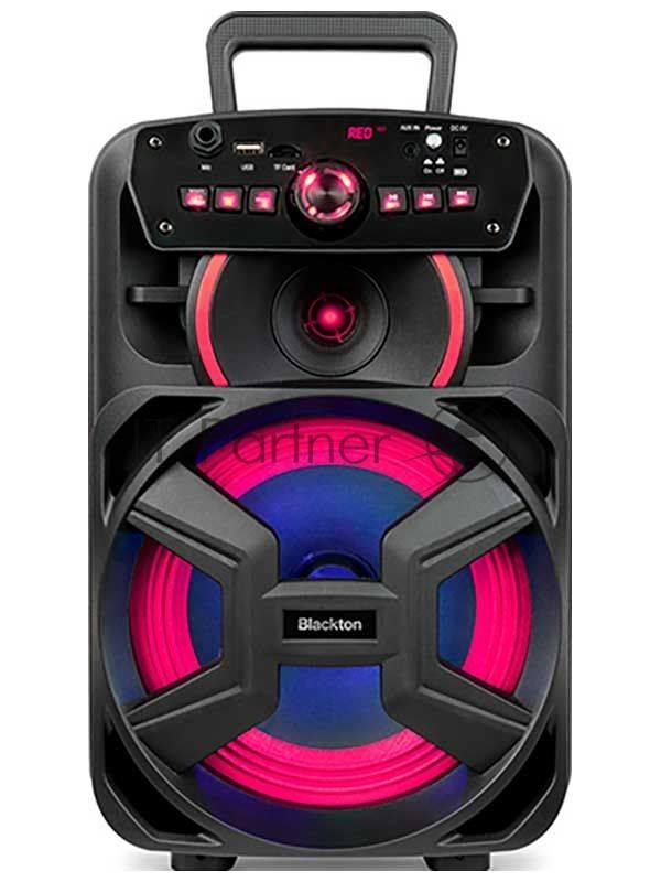 Портативная акустика Blackton Bt PBS2110 черный Мощность RMS 8 Вт Bluetooth
