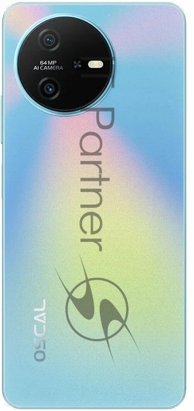 Смартфон OSCAL Tiger 12, 12/256Gb, голубой