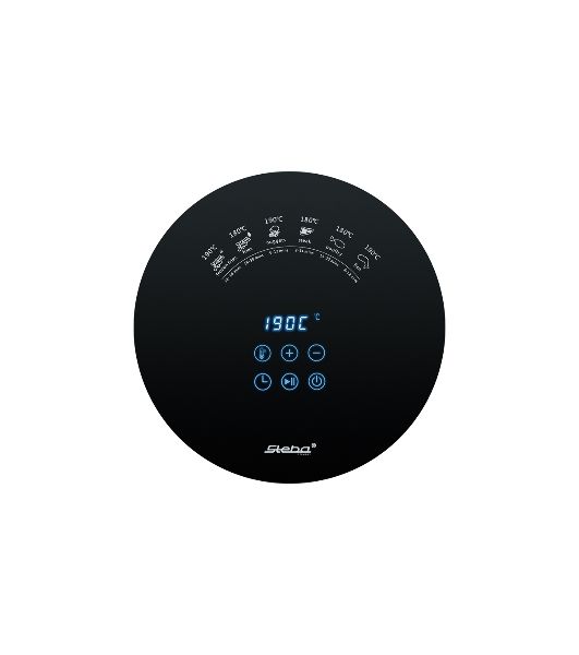 Аэрофритюрница Steba HF 1000 белый/чёрный, 1500 Вт, 3.5 л, 0.5 кг, съёмная чаша, антипригарное покрытие, таймер