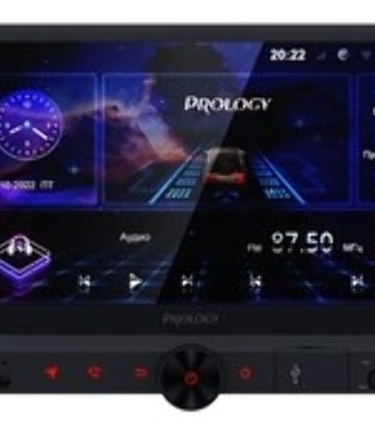 Автомагнитола Prology MPA-320 DSP, 2 DIN, 10", Android 10, Bluetooth, USB Type-A, AUX, GPS, 4G, пульт ДУ