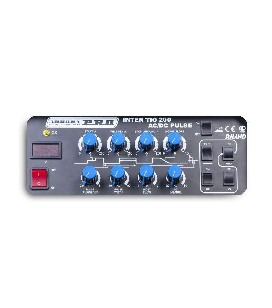 Инвертор сварочный AURORA PRO INTER TIG 200 AC/DC PULSE Mosfet 6.2кВт 220В TIG/MMA 10-200А