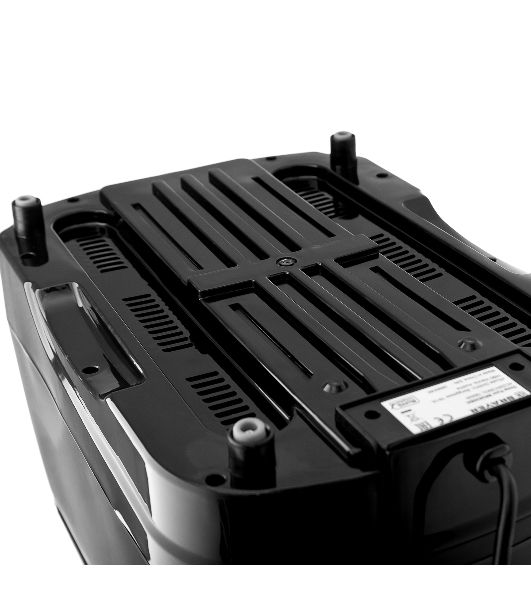 Фритюрница BRAYER 2830BR-BK чёрный, 1800 Вт, 3 л, 0.6 кг, съёмная чаша, таймер