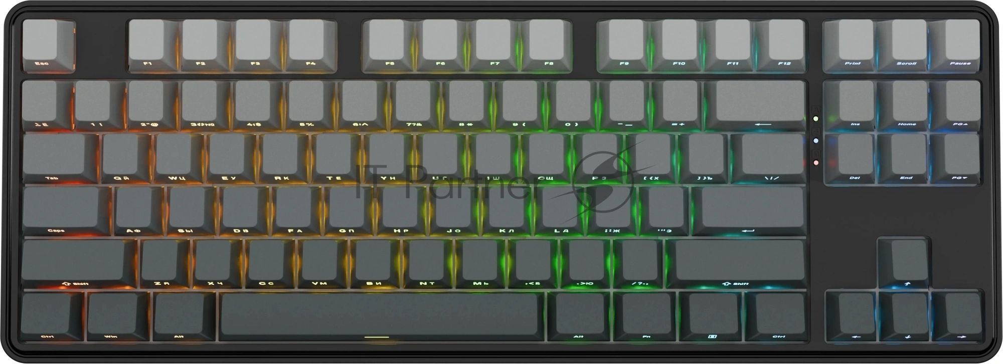 Клавиатура Redragon Star Blade Pro гибридная, USB Type-A, Bluetooth, радиоканал, чёрный