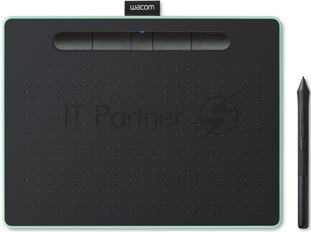 Планшет для рисования Wacom Intuos M Bluetooth CTL-6100WLE-N Bluetooth/USB фисташковый