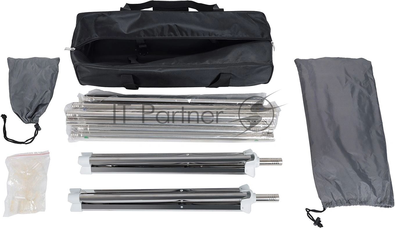 Экран с двойным штативом Lumien LSV-100101 Sky View рабочая область 104х186 см 84" Matte White Nylon
