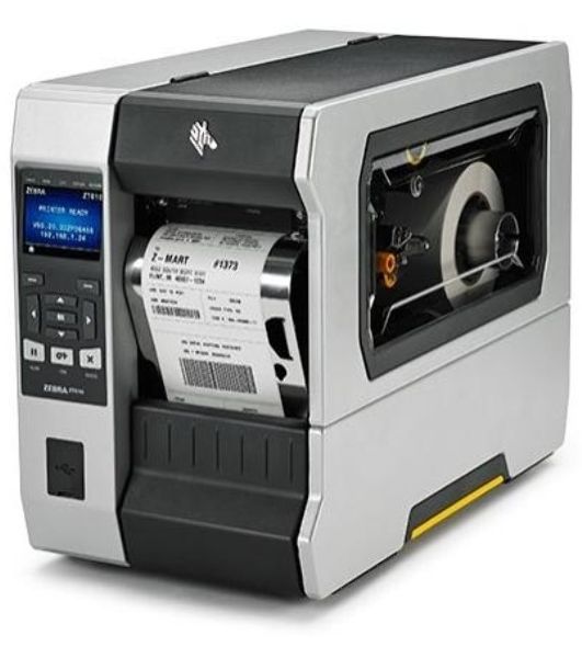 Принтер этикеток термотрансферный Zebra ZT610 (ZT61042-T2E0200Z) 4", 203 dpi, 356 мм/сек, USB, RS-232 (COM порт, Serial), USB Host, Bluetooth, WiFi, серый