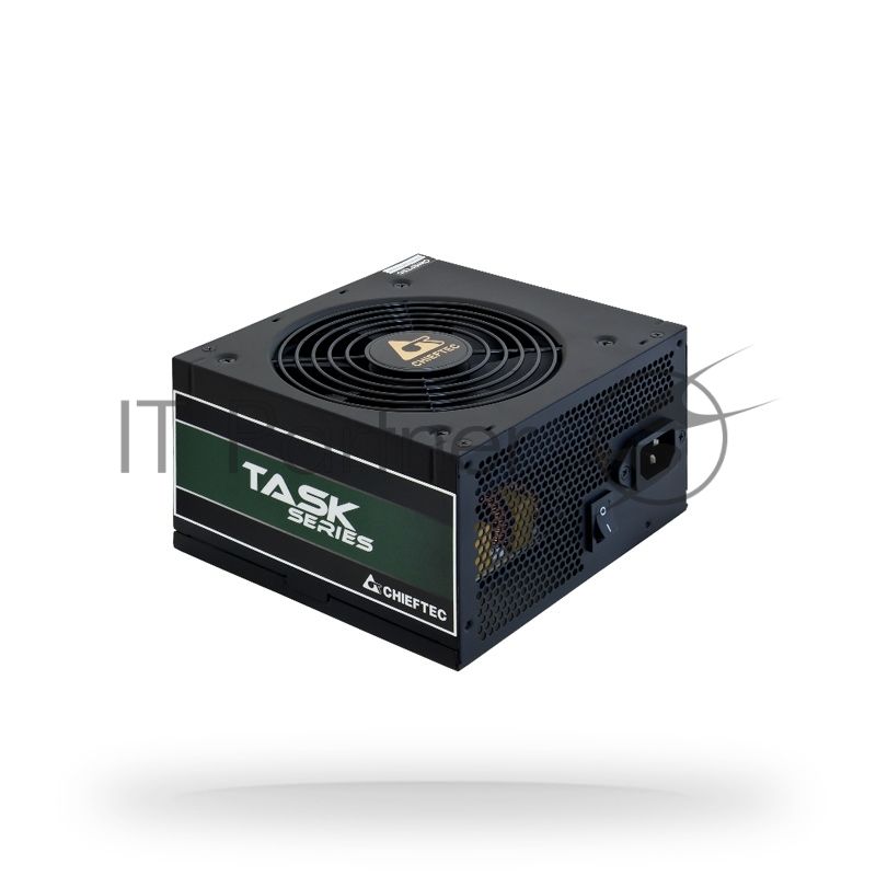 Блок питания Chieftec TPS-400S, 400Вт, 80 PLUS Bronze, 120мм, серый