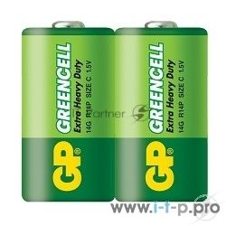Солевые GP 14G-2CR2  LR14 (Соль в бл по 2)