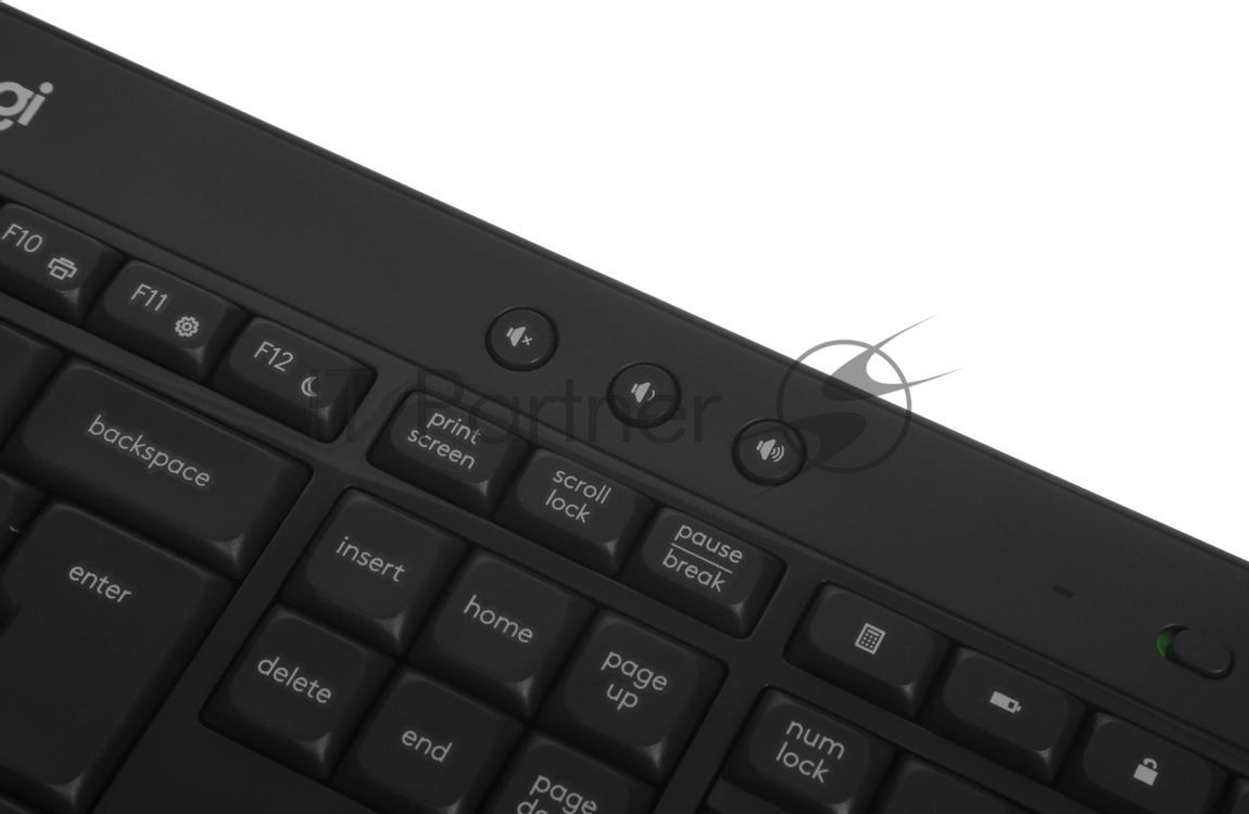 Комплект клавиатура+мышь Logitech MK540 Advanced беспроводной, USB, 1000 DPI, чёрный