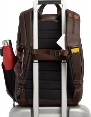Рюкзак мужской Piquadro Russel CA7162W137/TM темно-коричневый натур.кожа Рюкзак мужской Piquadro Russel CA7162W137/TM темно-коричневый натур.кожа