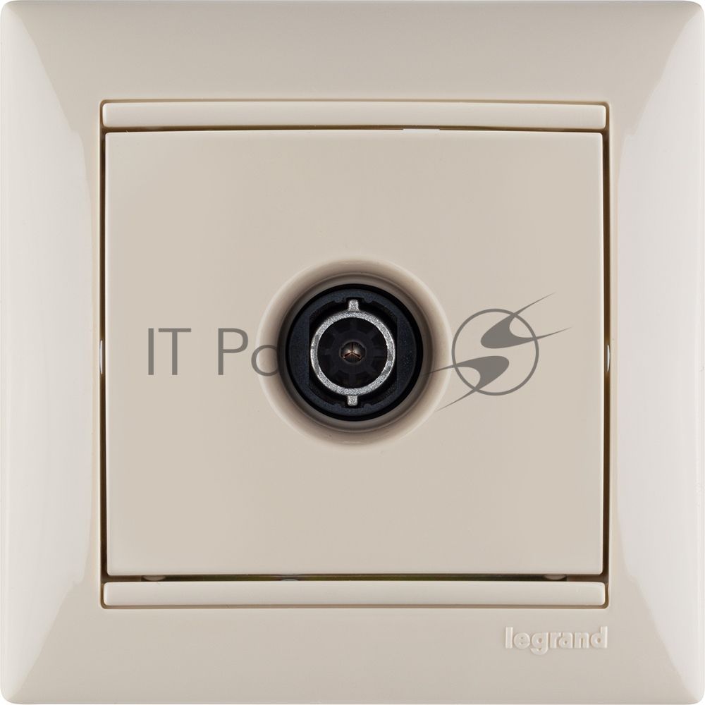 Розетка телевизионная Legrand 774329 TV Valena звезда 1,5Дб 2400МГц (слоновая кость)