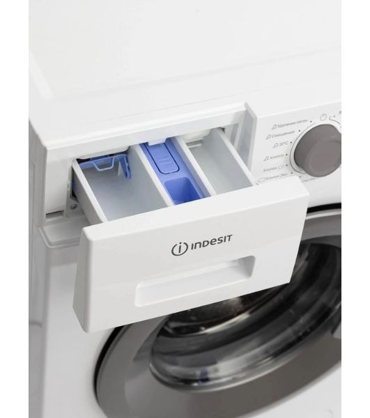 Стиральная машина Indesit ILS3 61291 S белый, загрузка фронтальная 6 кг, 1200 об/мин., класс: A