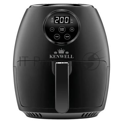 Аэрогриль VES KENWELL G-101-EVA черный, 1550 Вт, 4 л, сенсор, 0 программ