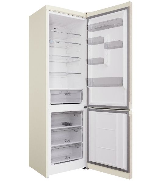 Холодильник Hotpoint HT 7201I AB O3 мраморный двухкамерный 239/83л морозилка снизу, No Frost