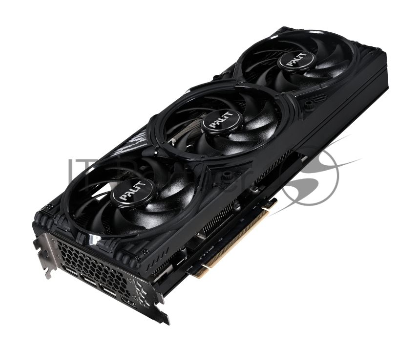 Видеокарта Palit GeForce RTX 5070 GAMINGPRO-S OC, 12 GB GDDR7, 192 bit, 3xDisplayPort, HDMI, GPU 2325 MHz