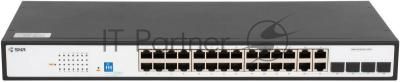 Коммутатор SNR SNR-S2300G-24TC, 24×1 Гбит/с + 4×1 Гбит/с Combo, управляемый