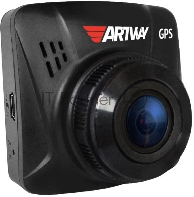 Видеорегистратор Artway AV-397 GPS Compact черный 12Mpix 1080x1920 1080p 170гр. GPS
