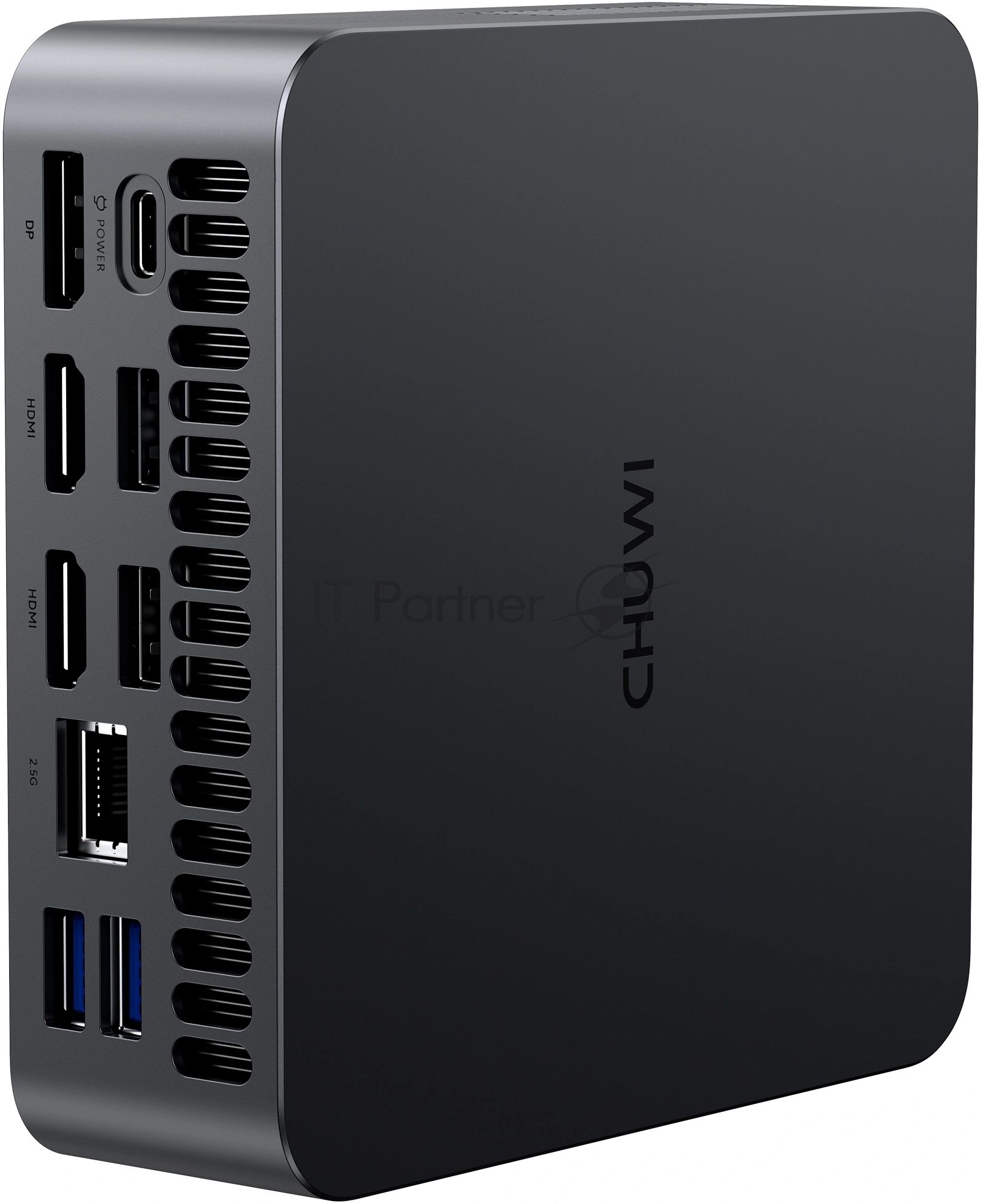 ПК Мини Chuwi AuBox X Core Ultra 7 256V (2.2) 16Gb SSD1Tb ARC 140V Windows 11 Pro 2.5xGbitEth WiFi BT 100W серый