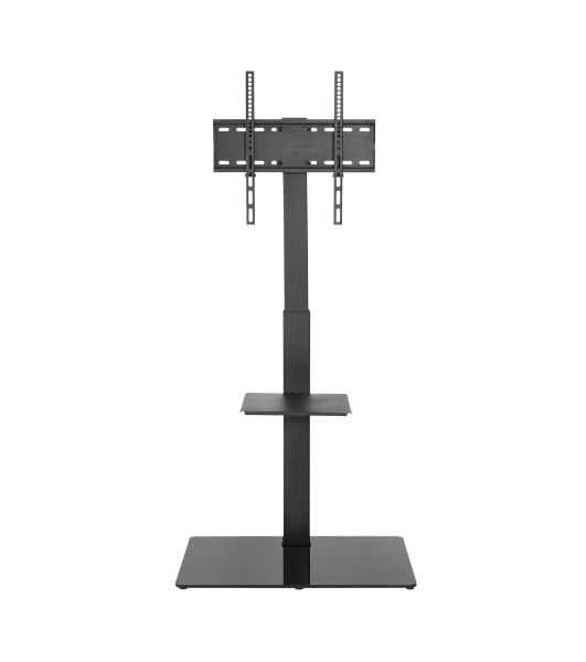 Напольная стойка с кронштейном для телевизора Rexant 32"-55" дюймов с дополнительной полкой для медиаоборудования серия Profi
