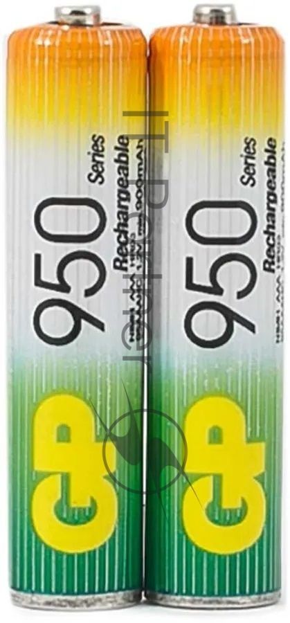 Аккумулятор GP Rechargeable NiMH 95AAAHC 950mAh,  2 шт AAA,  950мАч (2 шт. в уп-ке)