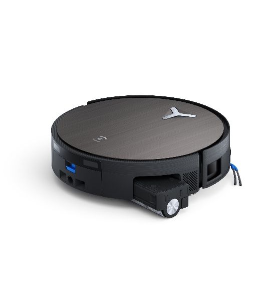 Робот-пылесос Ecovacs Deebot X11 OmniCyclone черный/коричневый, 6400 мА*ч Li-Ion, уборка сухая/влажная, пылесборник контейнер 0.22 л