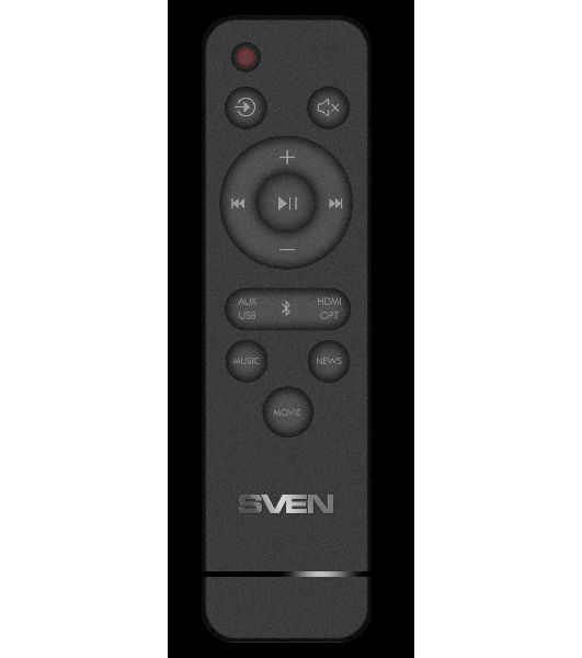 Саундбар SVEN SB-2055, черный, (80 Вт, Bluetooth, HDMI, ПДУ, Optical, USB, дисплей)